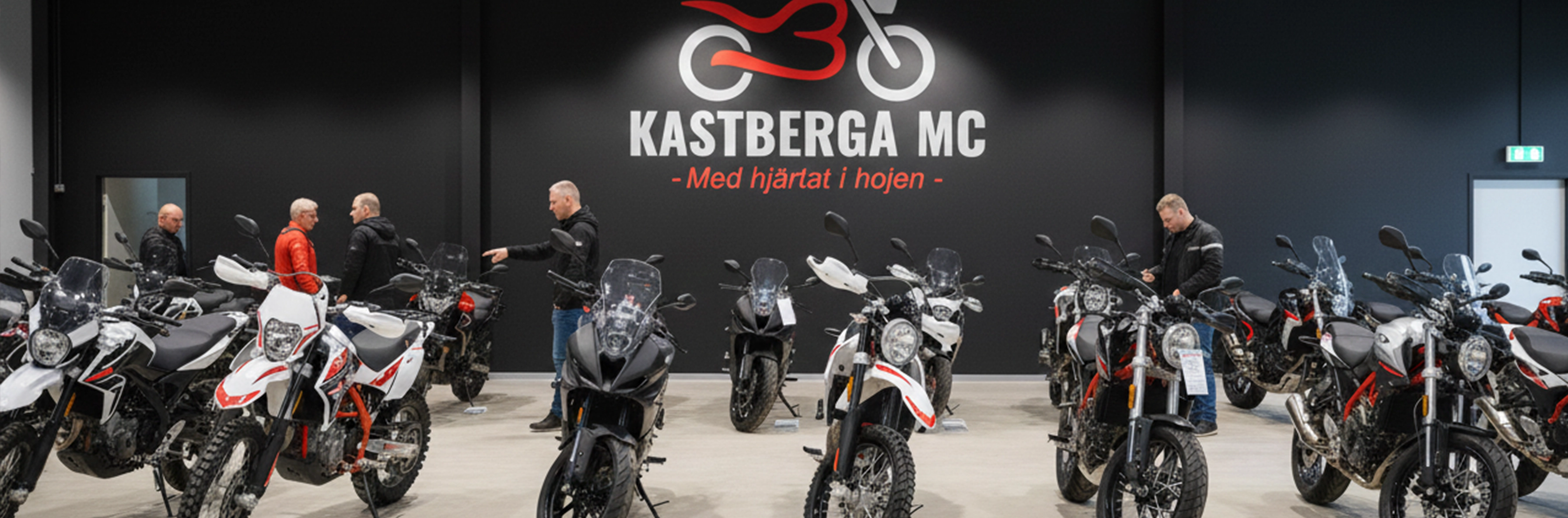 Motorcyklar till salu hos Kastberga MC i Eslöv, Skåne