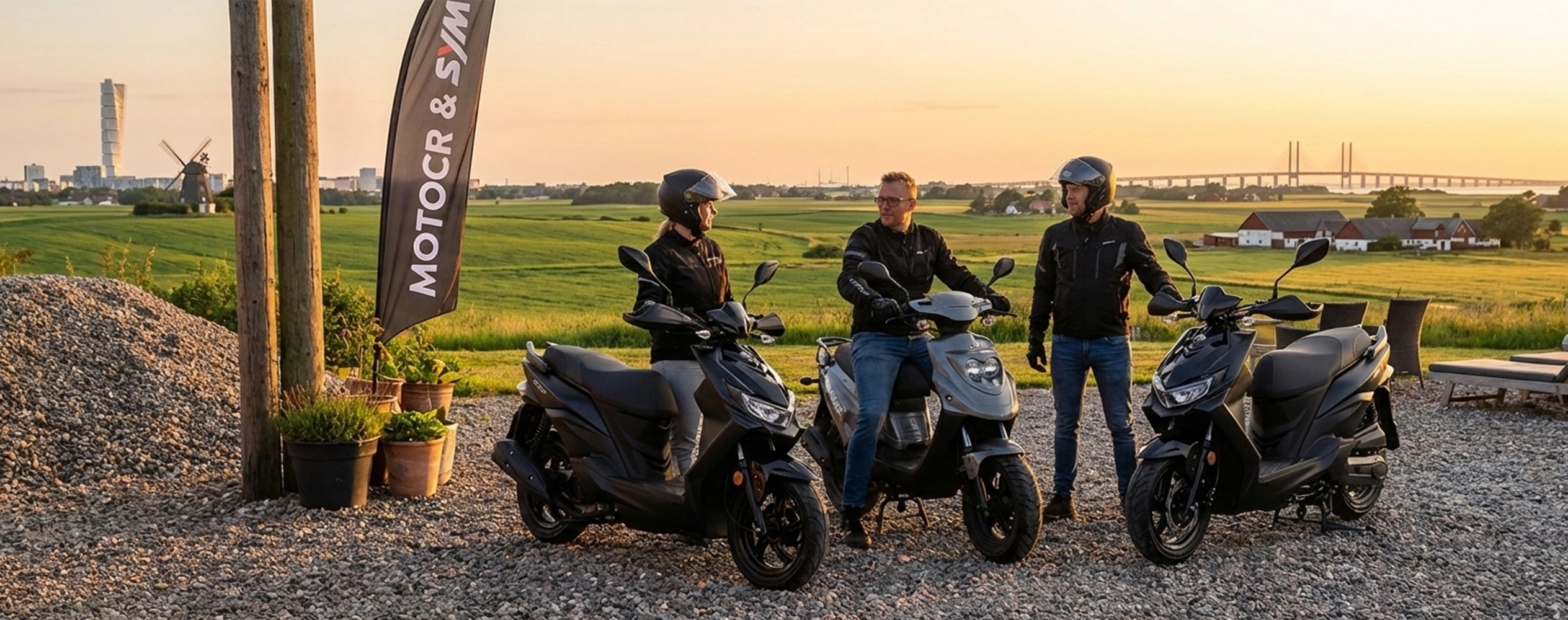 Köp moped i Eslöv - SYM MotoCR Fantic