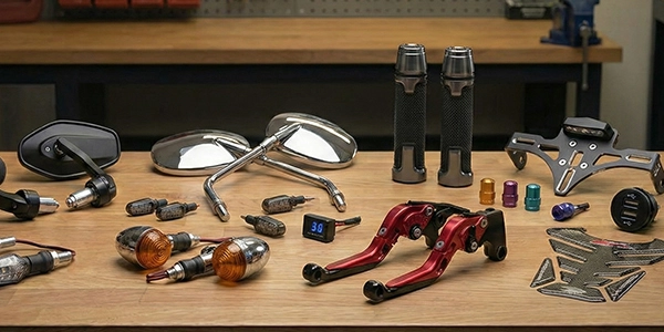 Blinkers och styling motorcykel