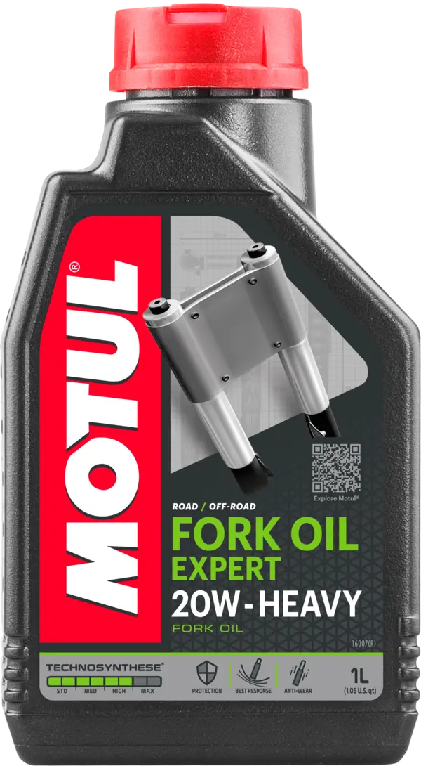 Gaffelolja, 20W MOTUL EXPERT HEAVY, 1 Liter - Kastberga MC