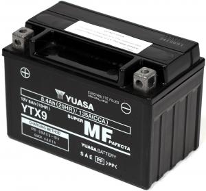 Batteri, YUASA YTX9 - Kastberga MC