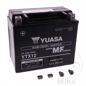 Batteri, YUASA YTZ10S - Kastberga MC