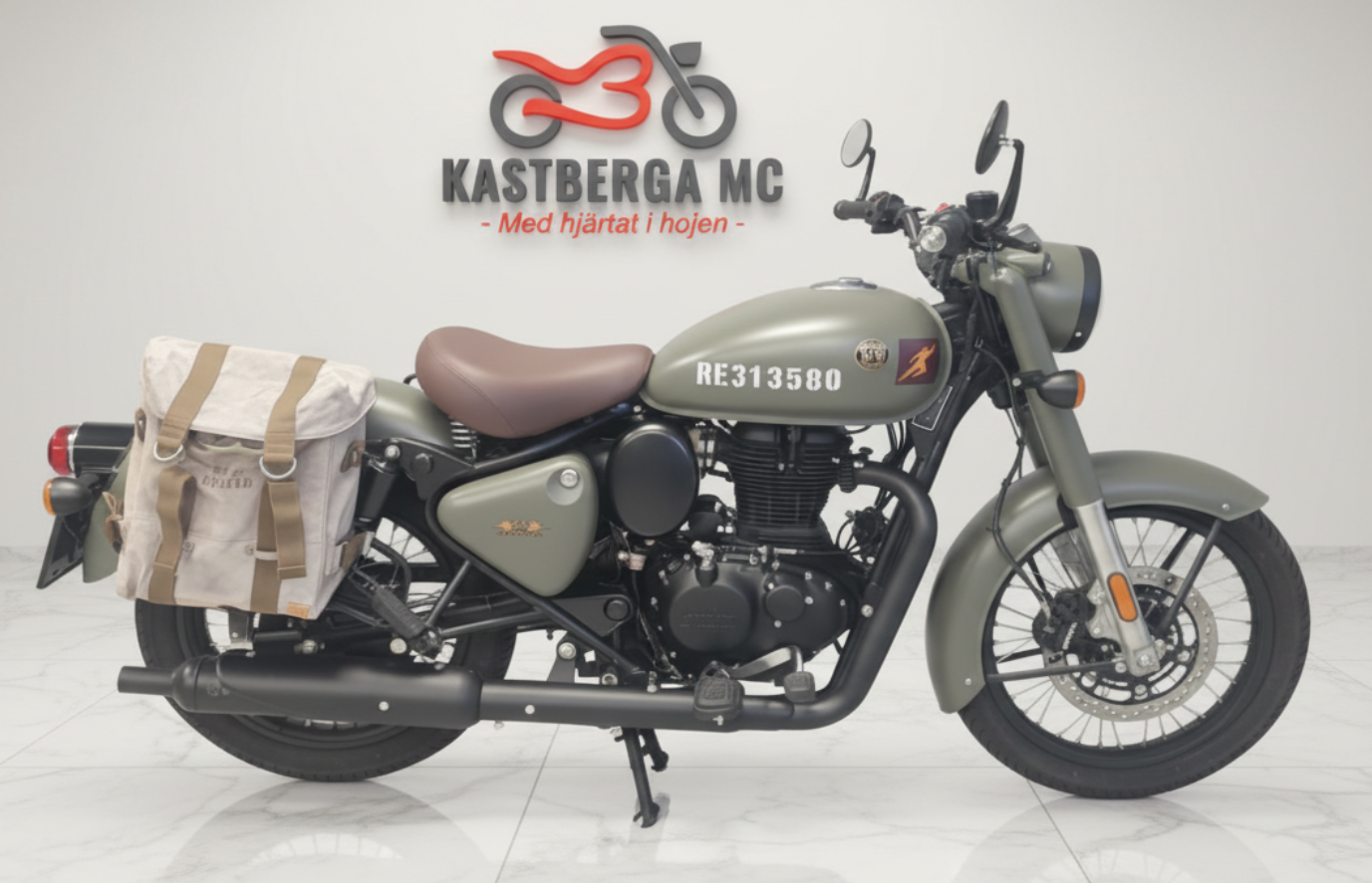 Royal Enfield Classic 350 Signals Edition till salu i Skåne hos Kastberga MC